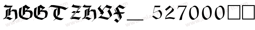 HGGTZHVF_ 527000wgh字体转换